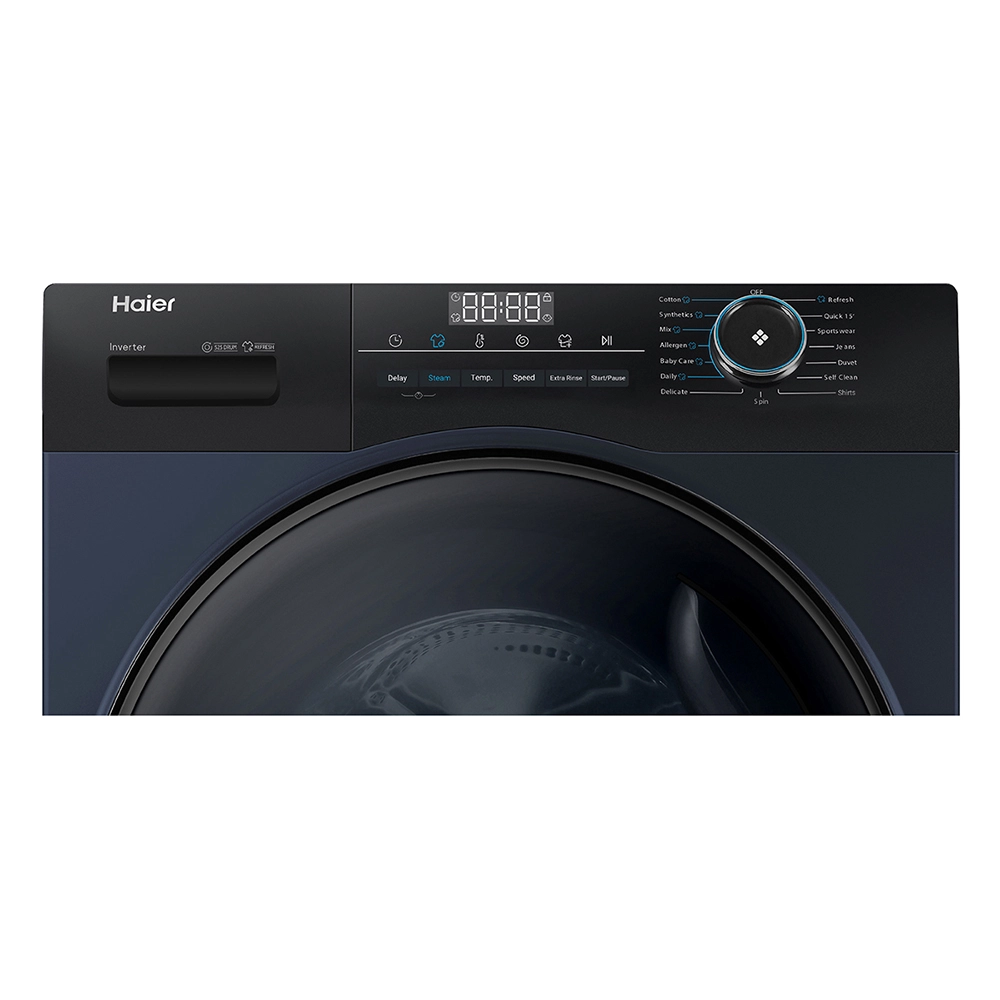 Haier 8Kg Front Load Washing Machine HW80-IM12929CBK